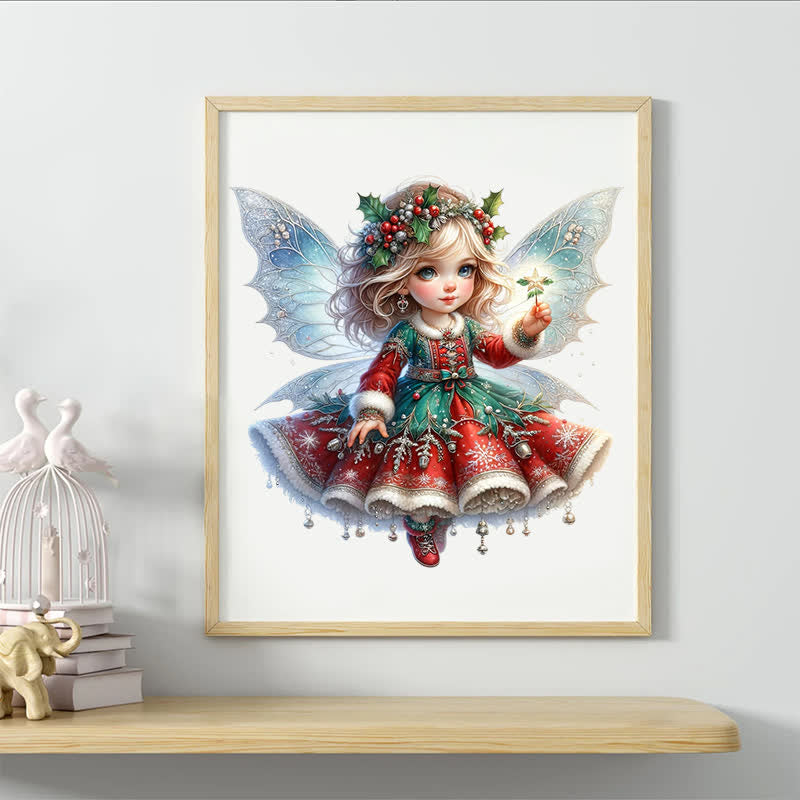 Rubbyoo Enchanting Christmas Fairy - Wooden Jigsaw Puzzle - image 4