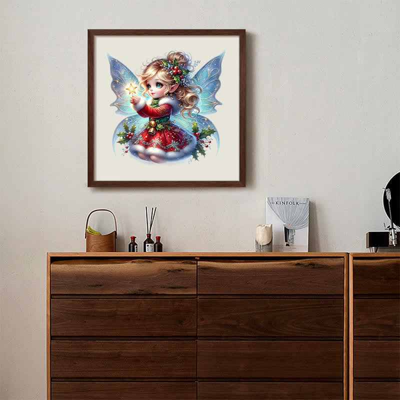 Rubbyoo Cute Christmas Fairy - Wooden Jigsaw Puzzle - image 4