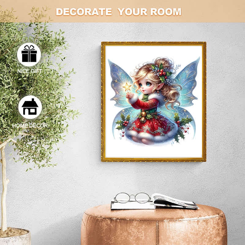 Rubbyoo Cute Christmas Fairy - Wooden Jigsaw Puzzle - image 7