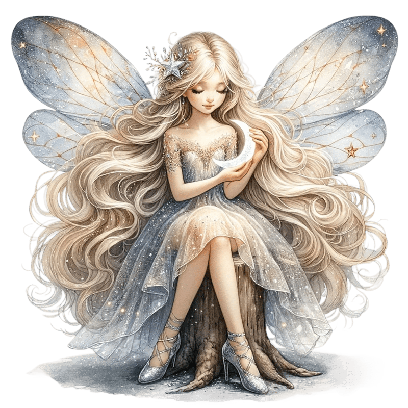 Rubbyoo Moonlight Fairy- Wooden Jigsaw Puzzle - A3 - Wooden Gift Packaging - image 0