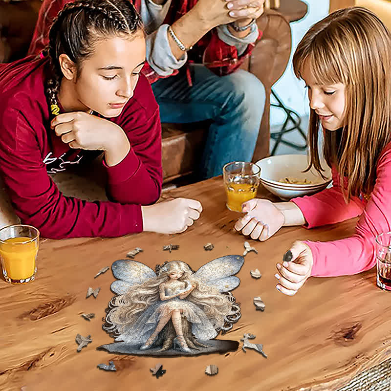 Rubbyoo Moonlight Fairy- Wooden Jigsaw Puzzle - image 7