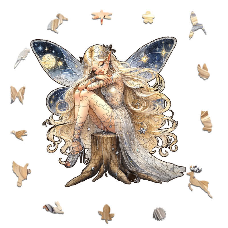 Rubbyoo Beautiful Fairy Gallery - Wooden Jigsaw Puzzle - image 1