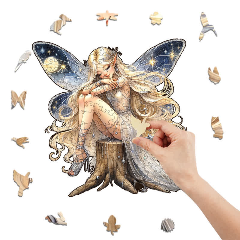 Rubbyoo Beautiful Fairy Gallery - Wooden Jigsaw Puzzle - image 7