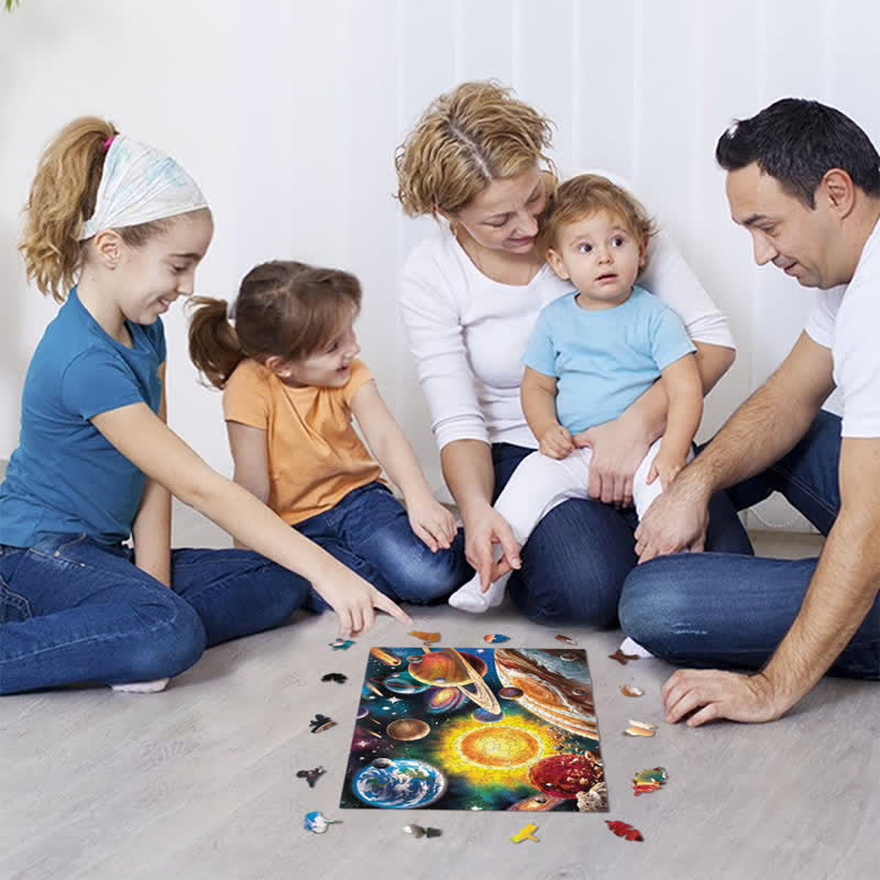 Rubbyoo Solar System - Wooden Jigsaw Puzzle - image 6