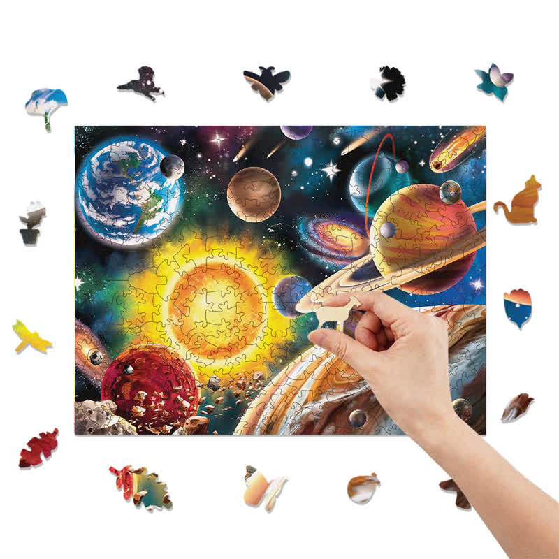 Rubbyoo Solar System - Wooden Jigsaw Puzzle - image 8