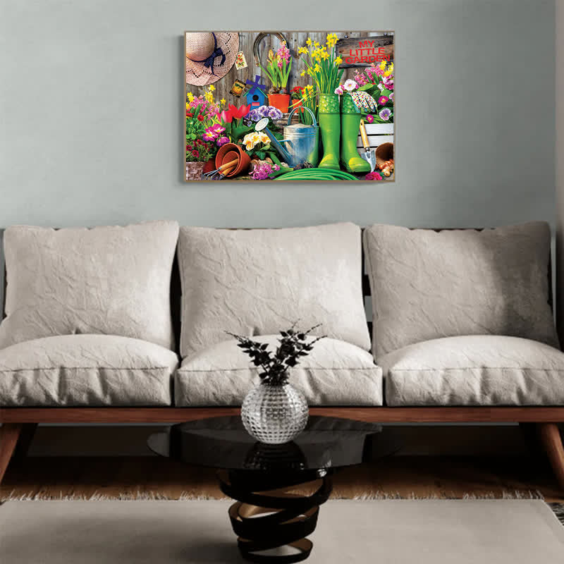 Rubbyoo Garden Tools - Wooden Jigsaw Puzzle - image 3