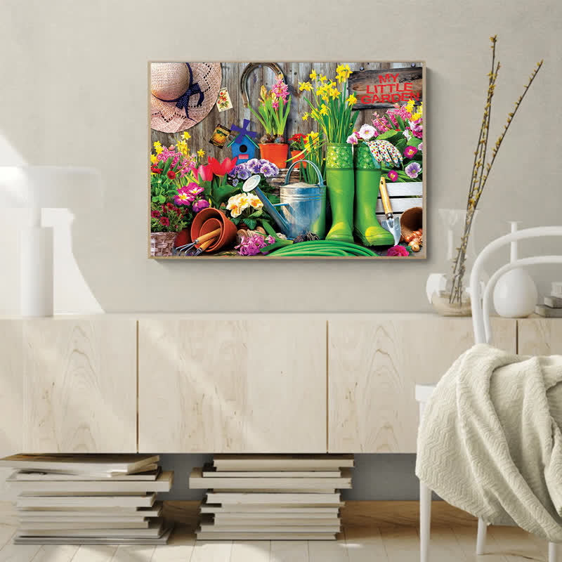 Rubbyoo Garden Tools - Wooden Jigsaw Puzzle - image 4