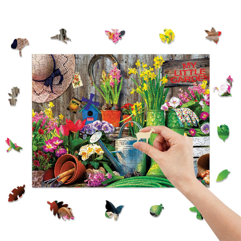 Rubbyoo Garden Tools - Wooden Jigsaw Puzzle - image 8