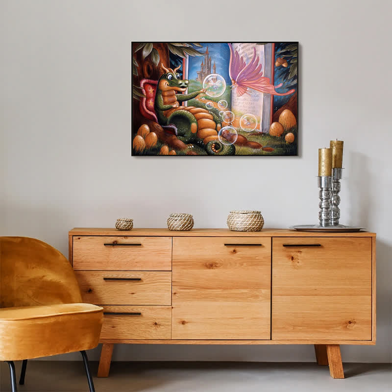 Rubbyoo Dragon Fairy - Wooden Jigsaw Puzzle - image 3