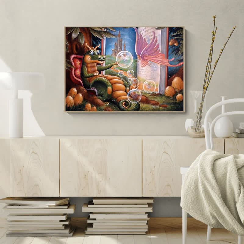 Rubbyoo Dragon Fairy - Wooden Jigsaw Puzzle - image 4