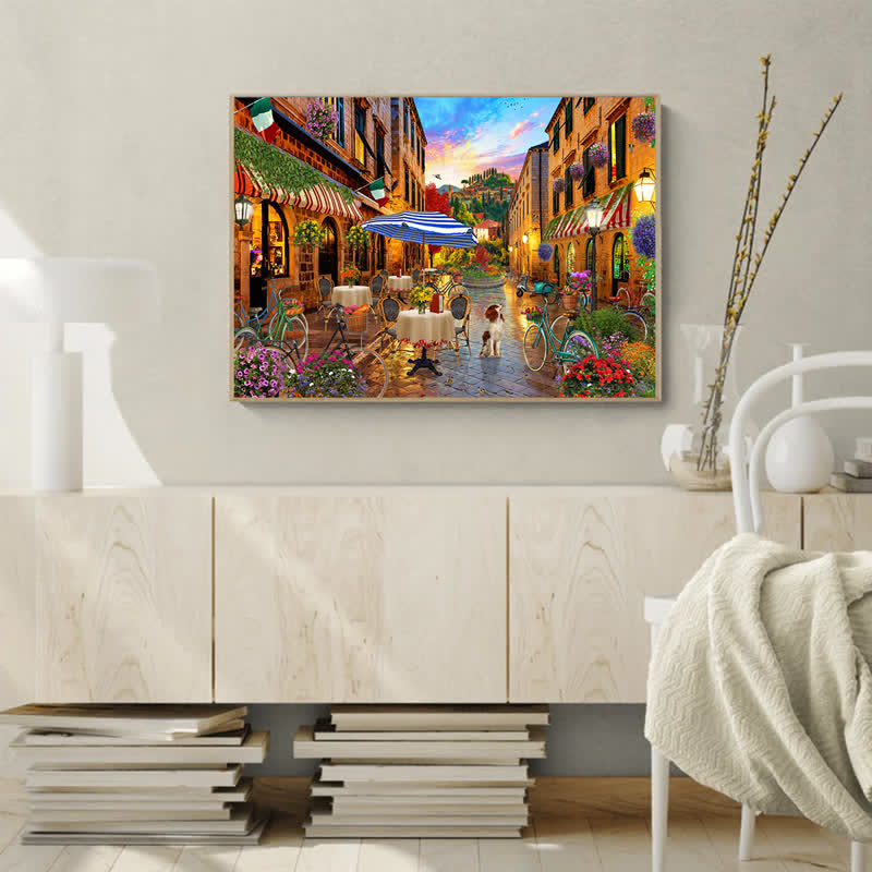 Rubbyoo Biking Through Italy - Wooden Jigsaw Puzzle - image 6