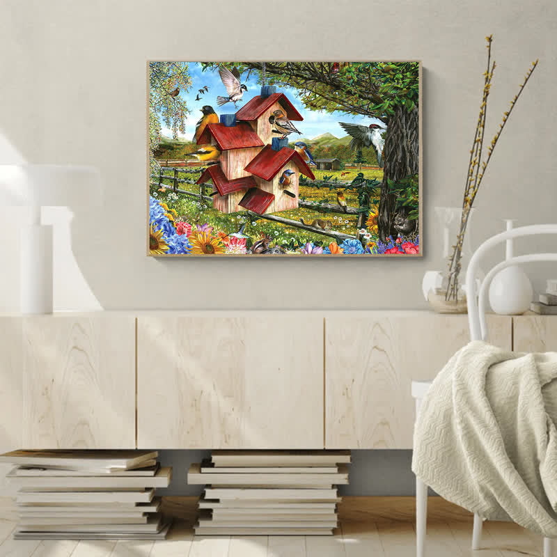 Rubbyoo Bird Condo - Wooden Jigsaw Puzzle - image 6