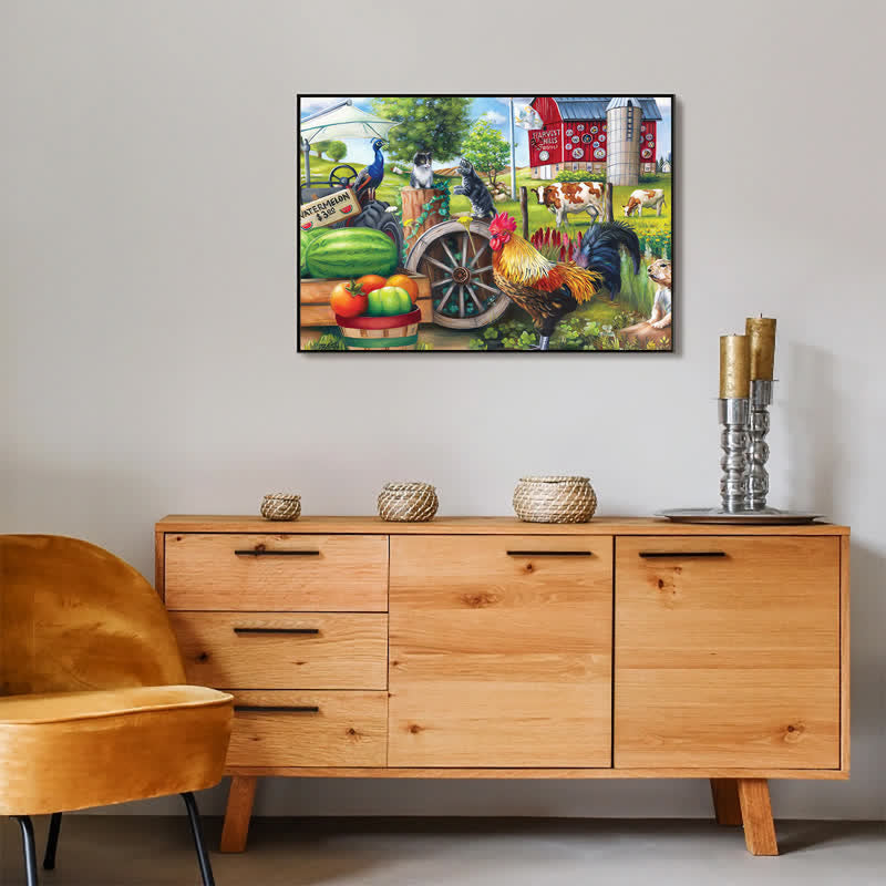 Rubbyoo Harvest Hills - Wooden Jigsaw Puzzle - image 7