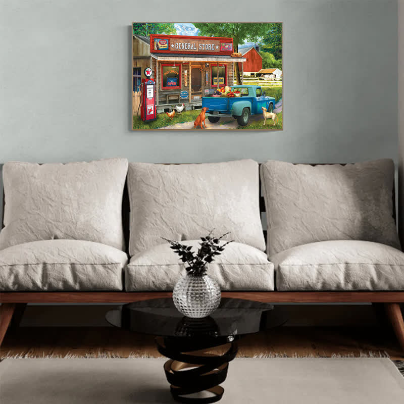 Rubbyoo A Stop at the Store - Wooden Jigsaw Puzzle - image 4