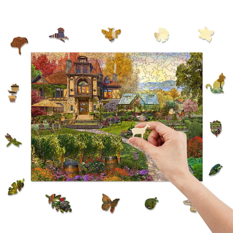 Rubbyoo Vineyard Retreat - Wooden Jigsaw Puzzle - image 8