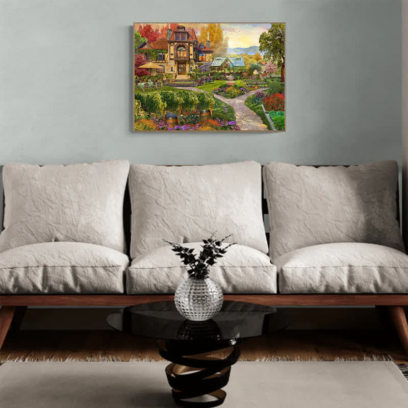 Rubbyoo Vineyard Retreat - Wooden Jigsaw Puzzle - image 4