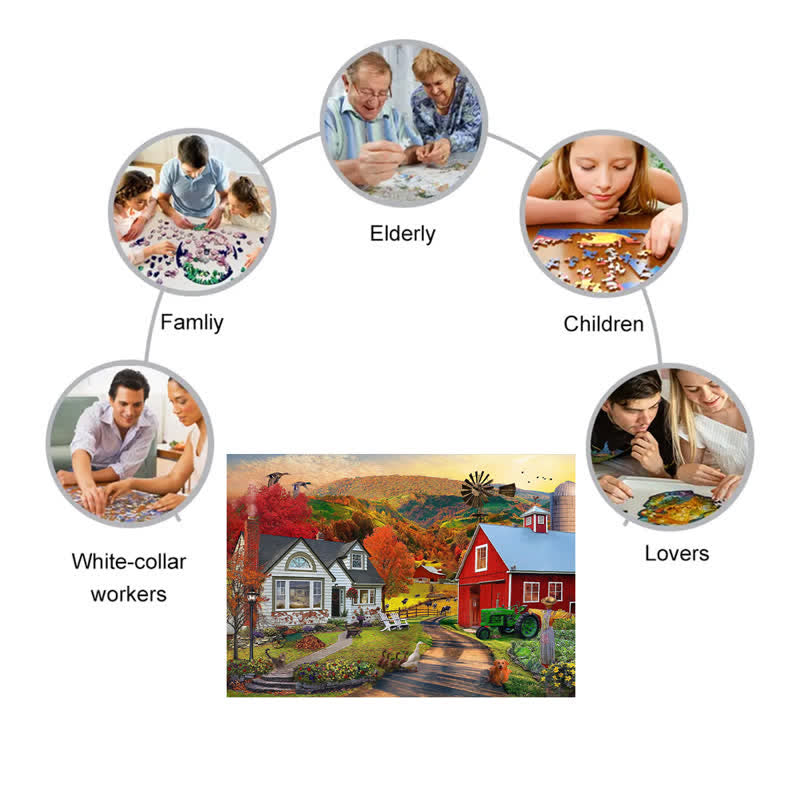 Rubbyoo Country Farm - Wooden Jigsaw Puzzle - image 5