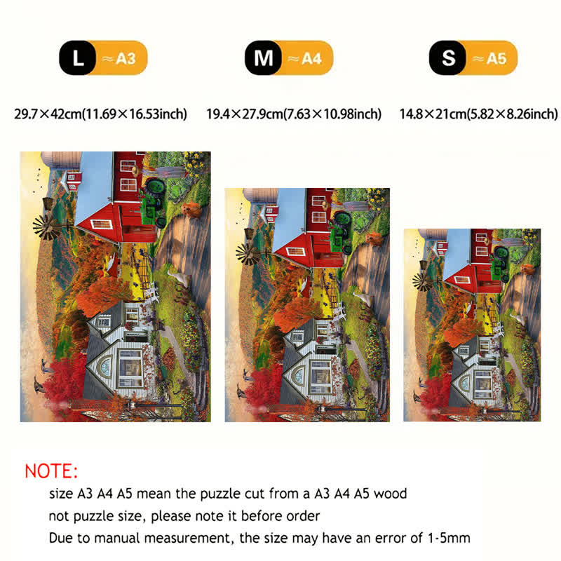 Rubbyoo Country Farm - Wooden Jigsaw Puzzle - image 4