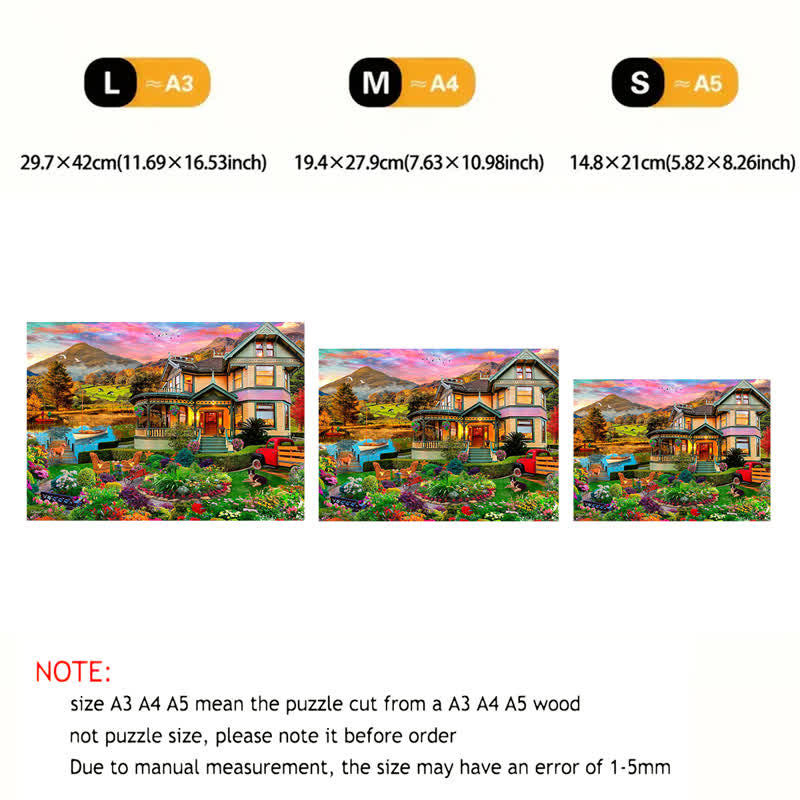 Rubbyoo Weekend Retreat - Wooden Jigsaw Puzzle - image 4