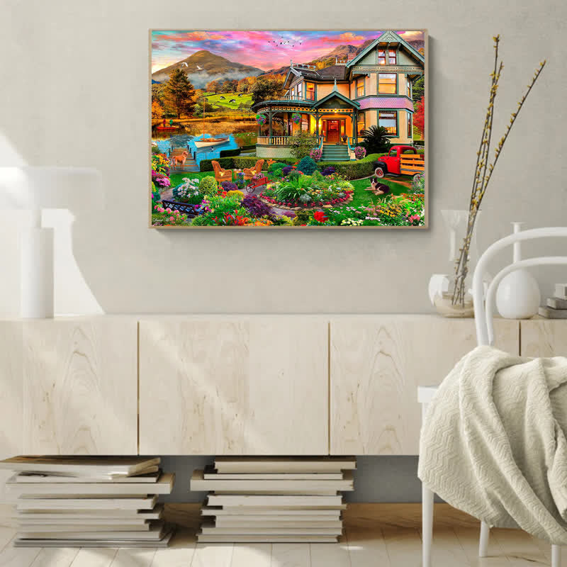 Rubbyoo Weekend Retreat - Wooden Jigsaw Puzzle - image 6