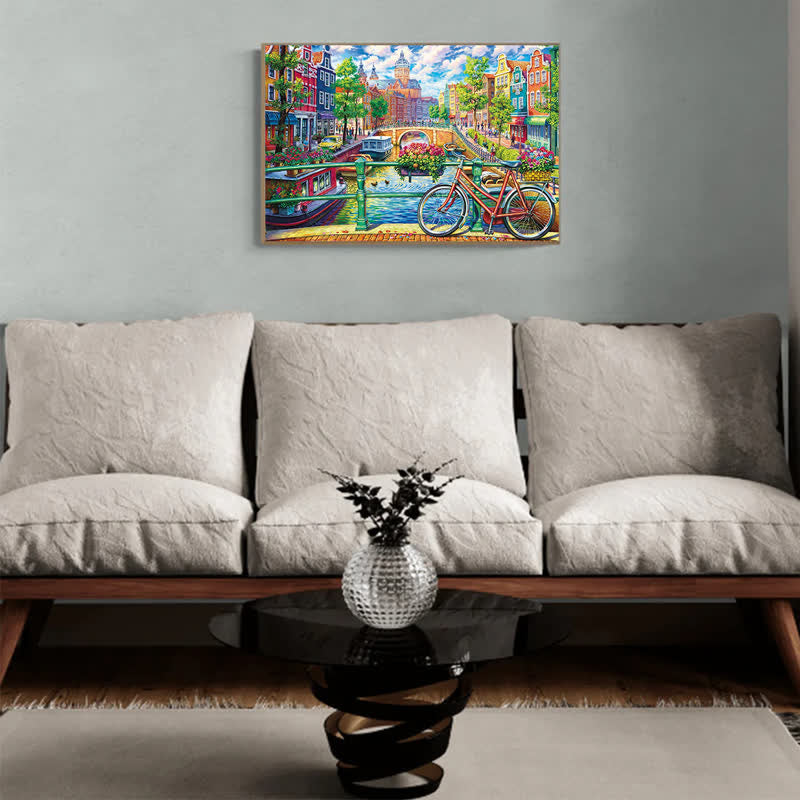 Rubbyoo Amsterdam Canal - Wooden Jigsaw Puzzle - image 5