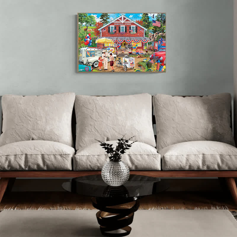 Rubbyoo Fourth of July - Wooden Jigsaw Puzzle - image 6