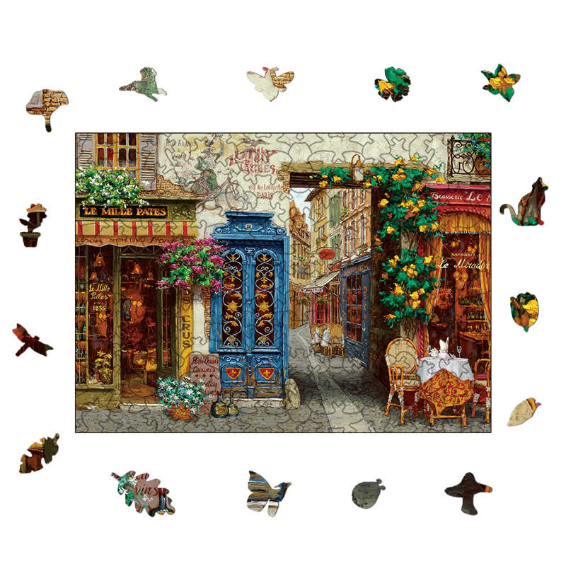 Rubbyoo Rue Lafayette Paris - Wooden Jigsaw Puzzle - image 1