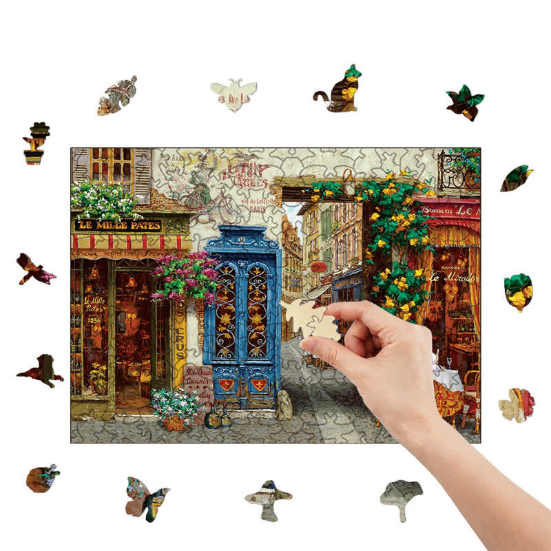 Rubbyoo Rue Lafayette Paris - Wooden Jigsaw Puzzle - image 7