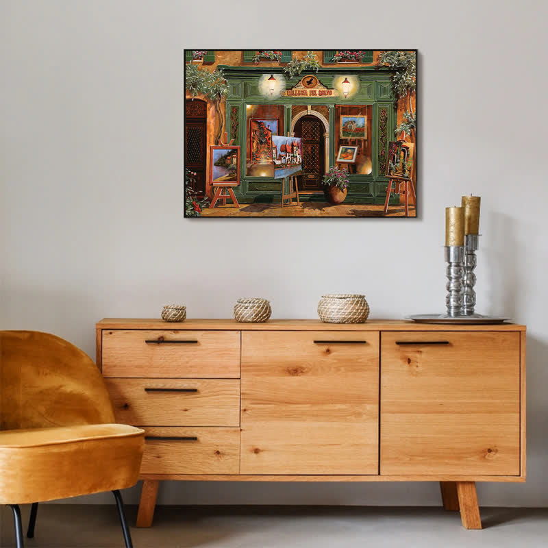 Rubbyoo La Galleria Del Corvo - Wooden Jigsaw Puzzle - image 6