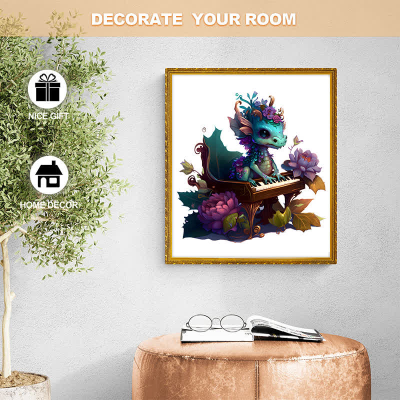 Rubbyoo Elegant Baby Dragon - Wooden Jigsaw Puzzle - image 8