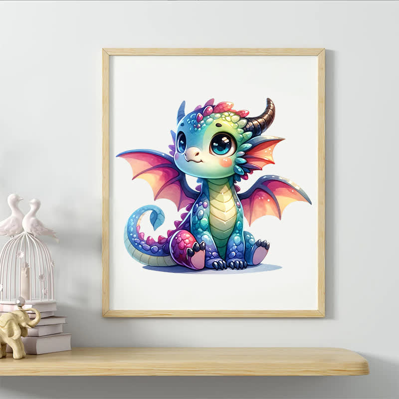 Rubbyoo Baby Dragon - Wooden Jigsaw Puzzle - image 4
