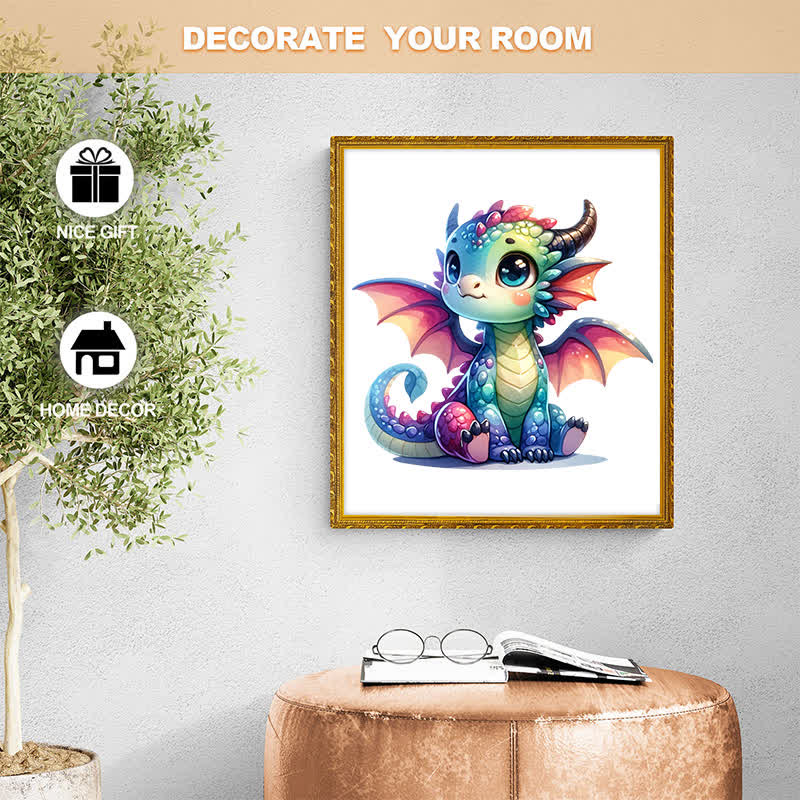 Rubbyoo Baby Dragon - Wooden Jigsaw Puzzle - image 8