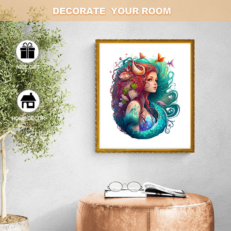 Rubbyoo Elegant Mermaid Princess - Wooden Jigsaw Puzzle - image 8