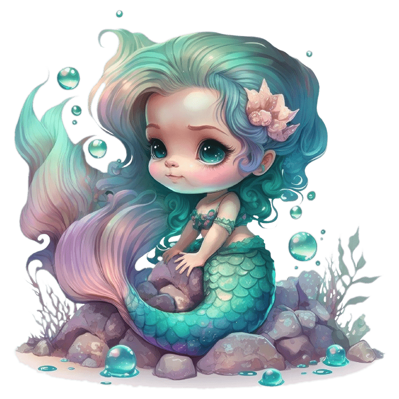 Rubbyoo Cute Mermaid Princess - Wooden Jigsaw Puzzle - A3 - Wooden Gift Packaging - image 0