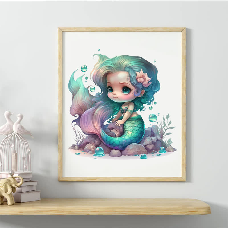 Rubbyoo Cute Mermaid Princess - Wooden Jigsaw Puzzle - image 5