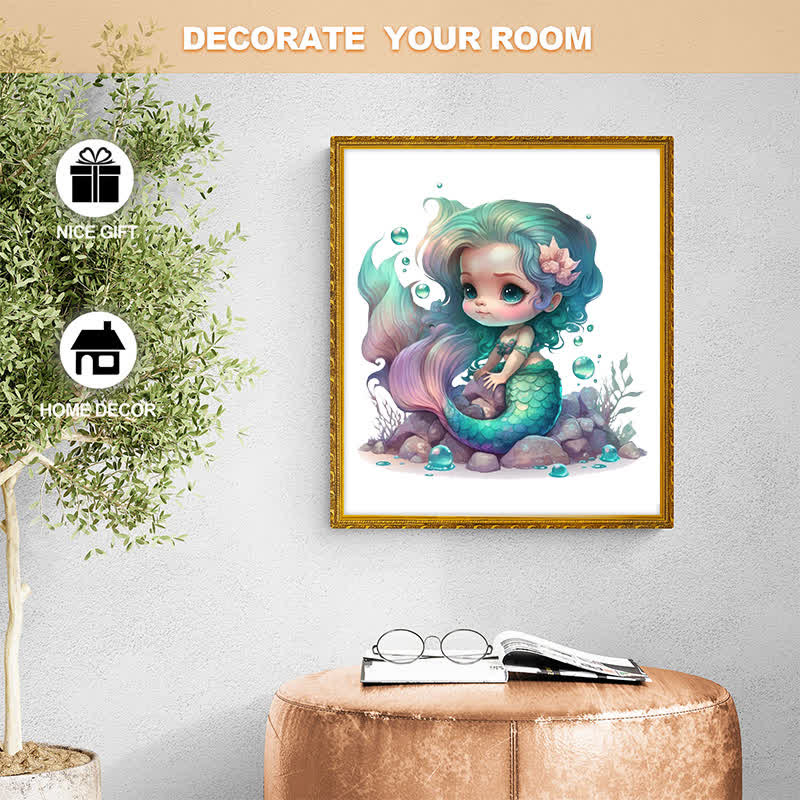 Rubbyoo Cute Mermaid Princess - Wooden Jigsaw Puzzle - image 7