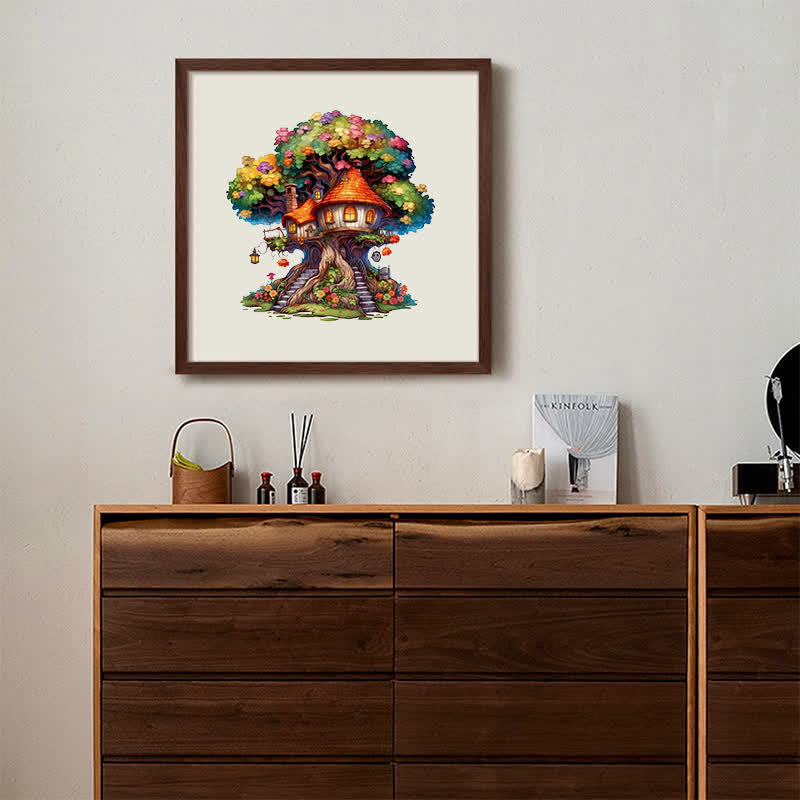 Rubbyoo Mushroom home - Wooden Jigsaw Puzzle - image 4