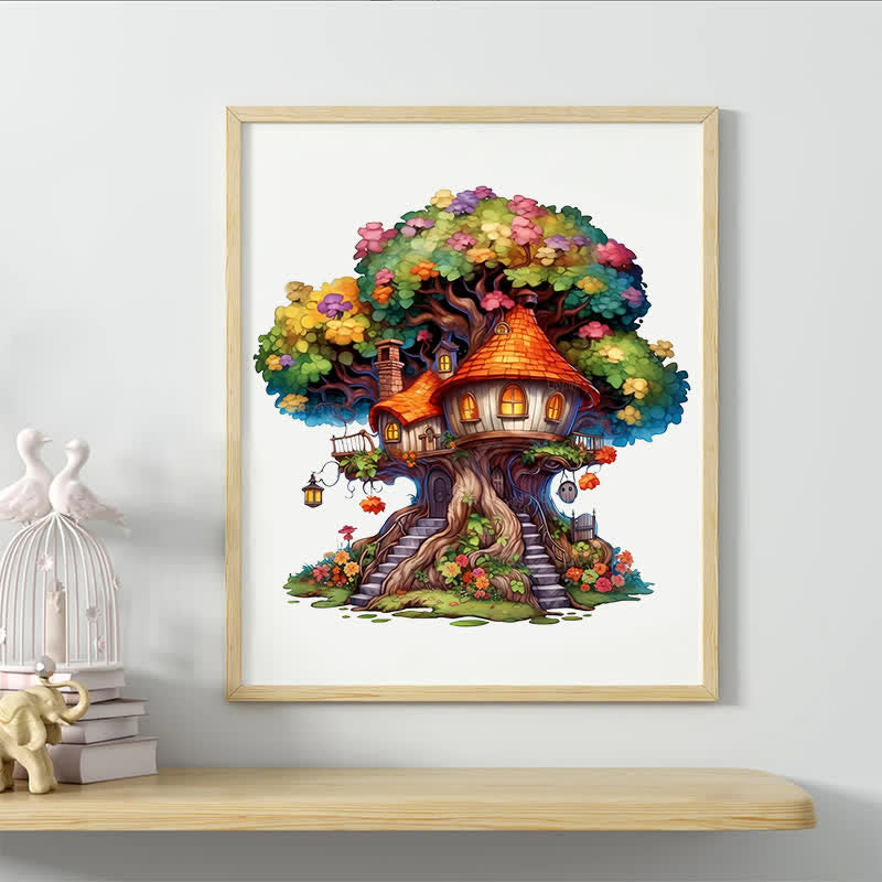 Rubbyoo Mushroom home - Wooden Jigsaw Puzzle - image 5