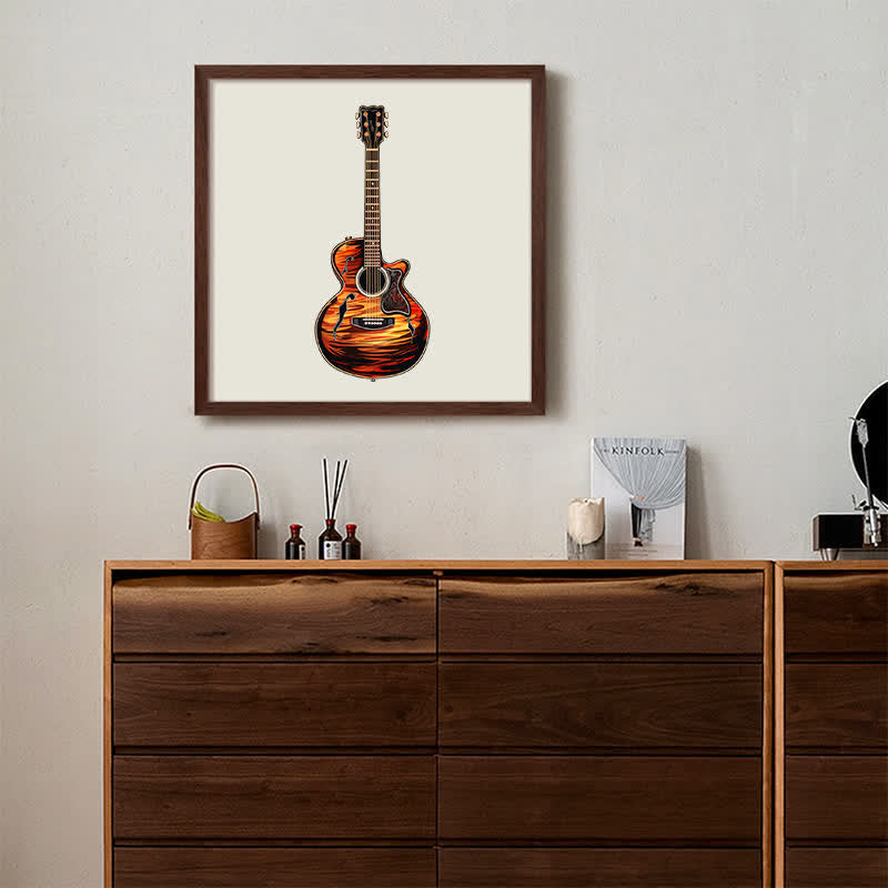 Rubbyoo Guitar Colorful -2 Wooden Jigsaw Puzzle - image 6