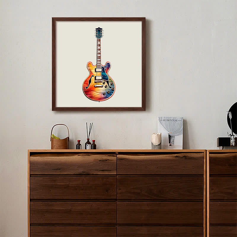 Rubbyoo Guitar Colorful -3 Wooden Jigsaw Puzzle - image 7