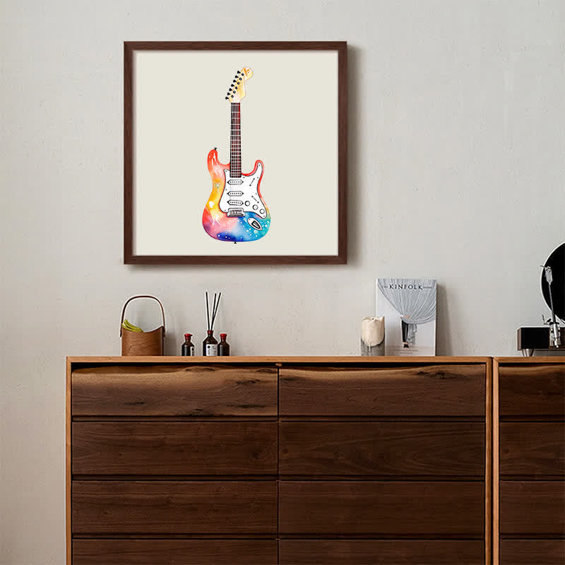 Rubbyoo Guitar Colorful -4 Wooden Jigsaw Puzzle - image 8