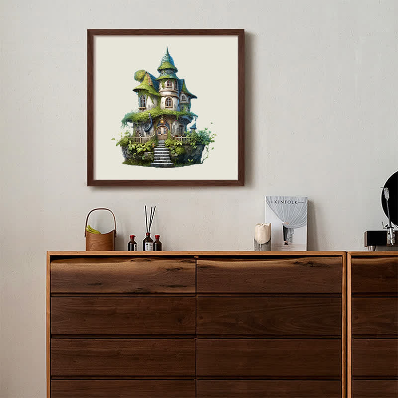 Rubbyoo Mossy Cottage - Wooden Jigsaw Puzzle - image 7