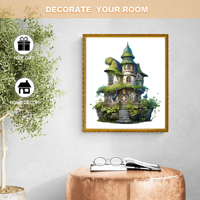 Rubbyoo Mossy Cottage - Wooden Jigsaw Puzzle - image 8