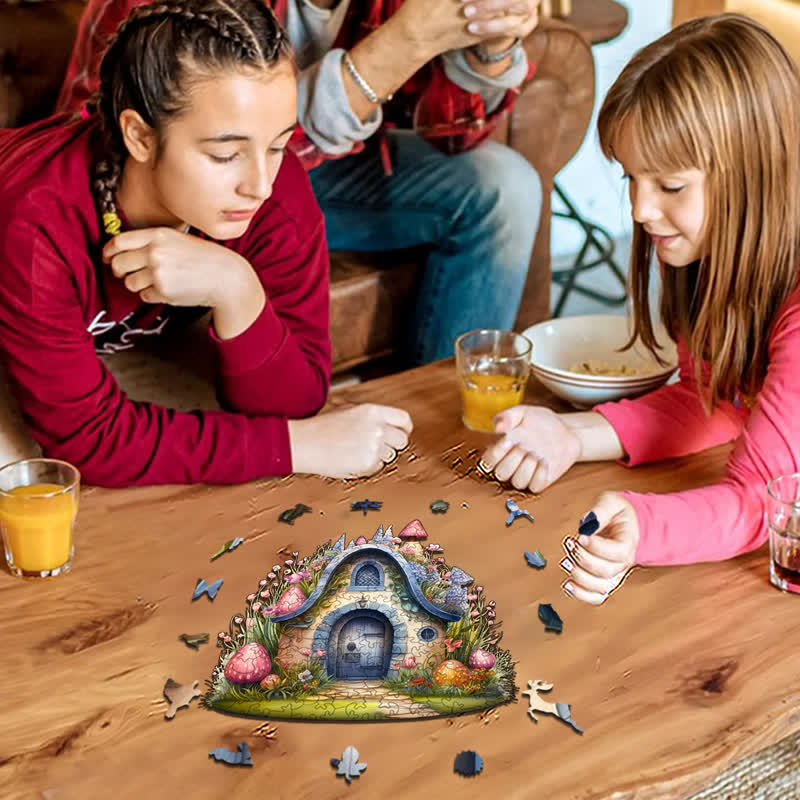 Rubbyoo Tiny Fairy House - Wooden Jigsaw Puzzle - image 2