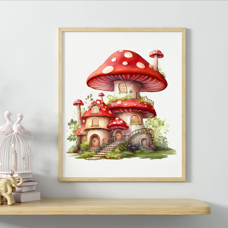 Rubbyoo Fairy Mushroom - Wooden Jigsaw Puzzle - image 2