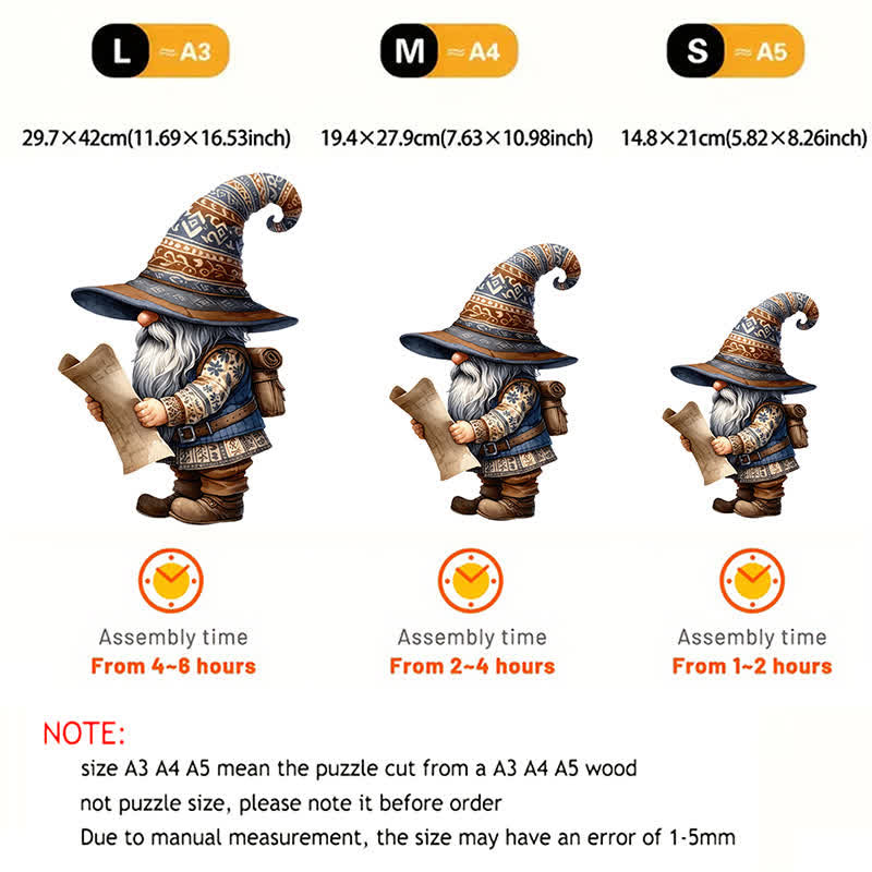 Rubbyoo Gnome's Adventure - Wooden Jigsaw Puzzle - image 2