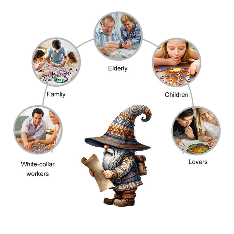 Rubbyoo Gnome's Adventure - Wooden Jigsaw Puzzle - image 5