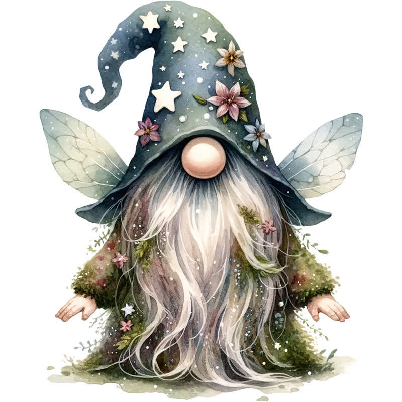 Rubbyoo Forest Gnome - Wooden Jigsaw Puzzle - A3 - Wooden Gift Packaging - image 0