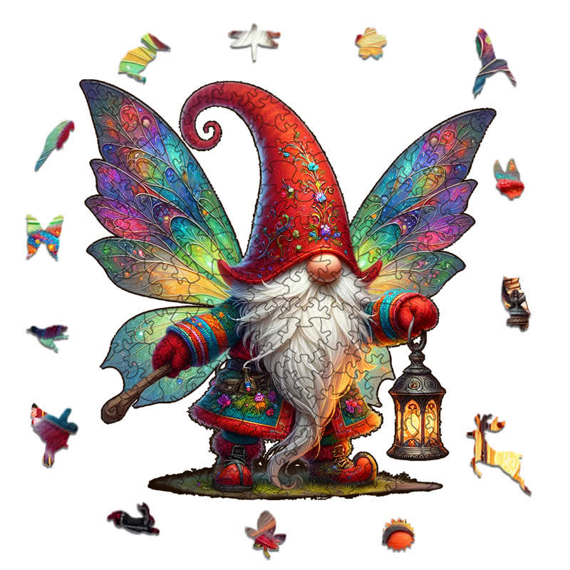 Rubbyoo Magical Gnomes - Wooden Jigsaw Puzzle - image 1