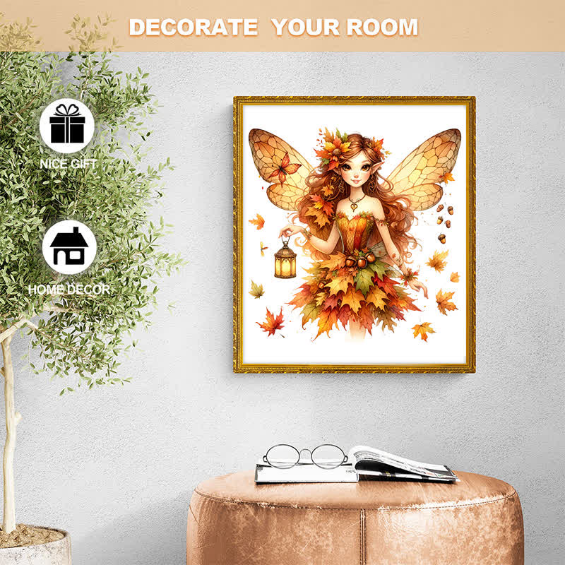 Rubbyoo Autumn Garden Fairy - Wooden Jigsaw Puzzle - image 8